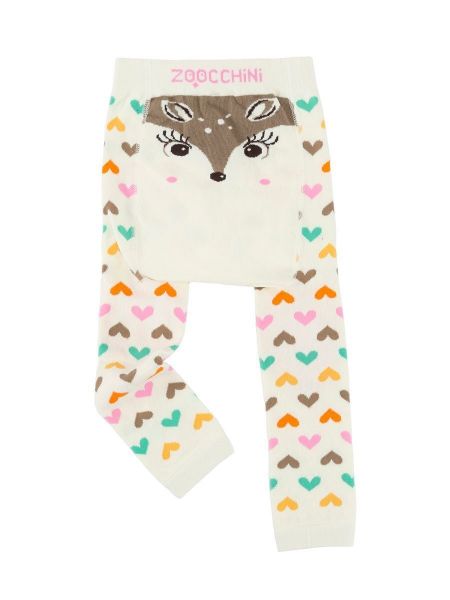 Набор легинсов с носками для детей Zoocchini Оленёнок Фиона (12-18 м) - Zoocchini