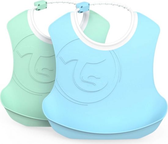 Детский нагрудник Twistshake (Bib) в наборе из 2 шт - Twistshake