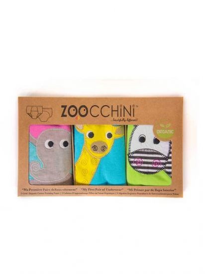 Многослойные трусы Zoocchini для девочек. Сафари - Zoocchini