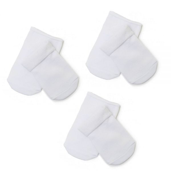 OLANT BABY носки детские, хлопок, 3 пары, белые - OLANT BABY