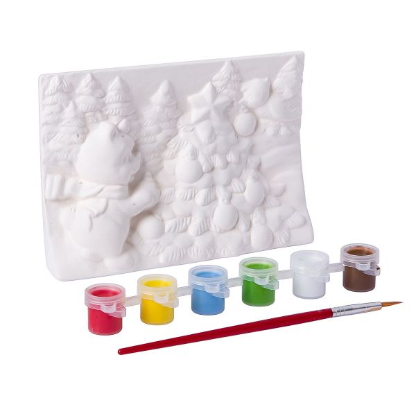 Набор для творчества Bondibon "Новогоднее панно" 14,5*10см - BONDIBON