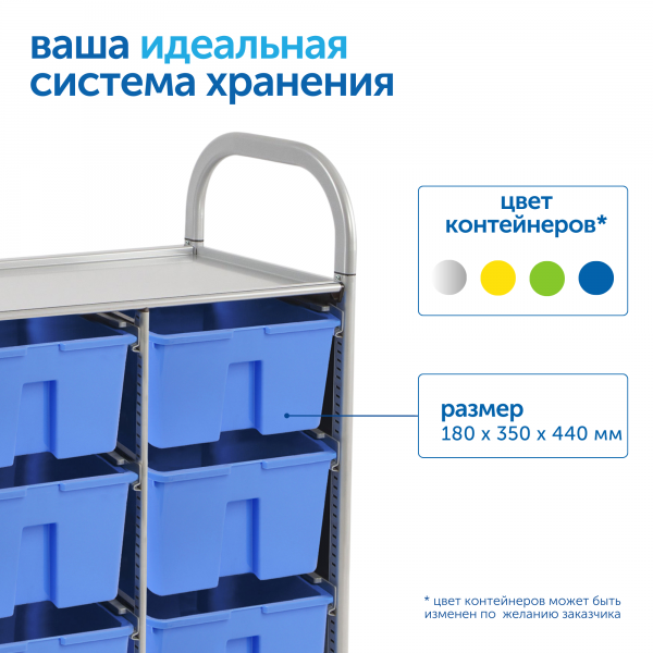 SSBOX_M/жёлтый Контейнер средний (жёлтый)