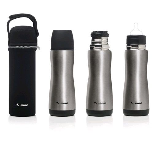 JANE термос 300 мл для жидкостей с силиконовой соской Line Flasks - JANE