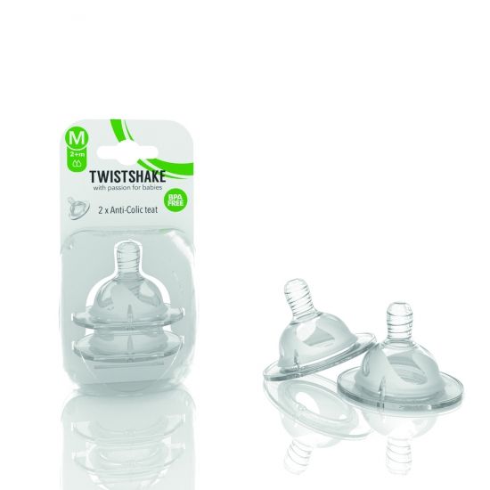 Соска антиколиковая Twistshake в наборе из 2 шт - Twistshake