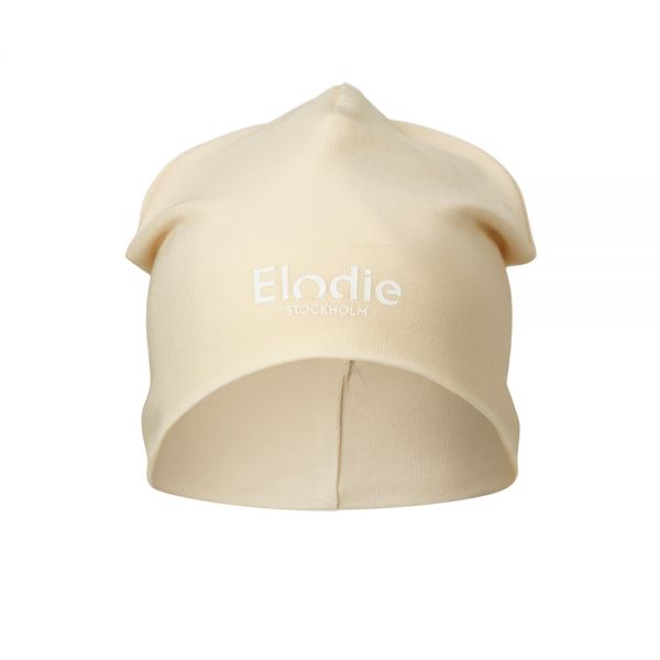 Elodie шапочка Logo Beanies - Oat White - ELODIE