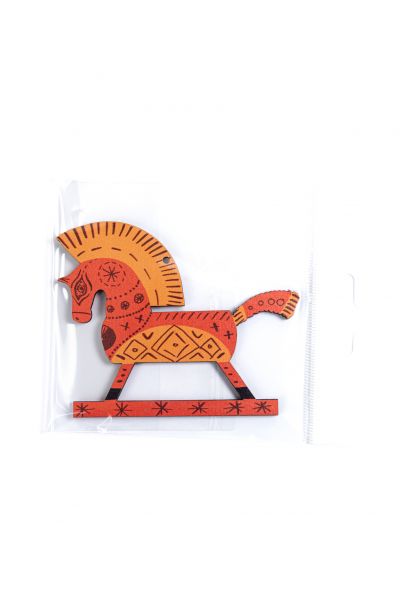 Ёлочная игрушка "Коняшка" арт.76