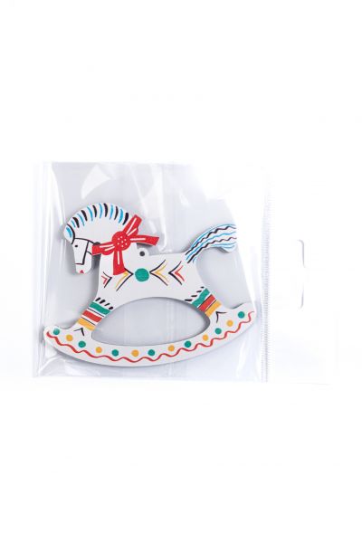 Ёлочная игрушка "Коняшка" (арт 34)