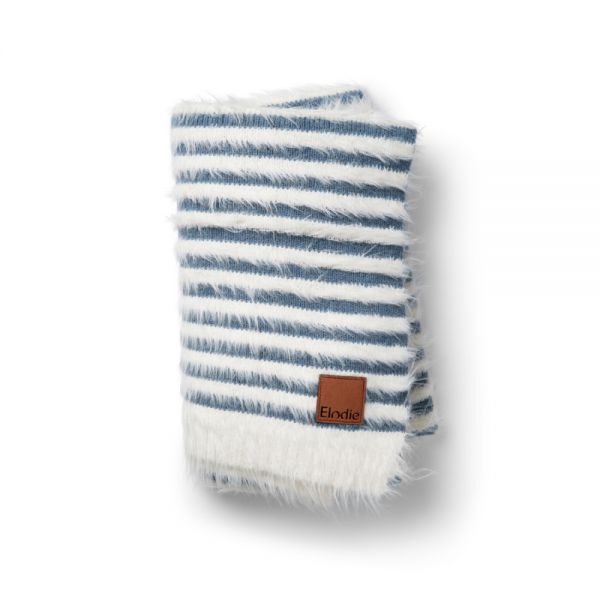 Elodie плед-одеяло Furry Knit, 75*100 см., Berry Blue - ELODIE