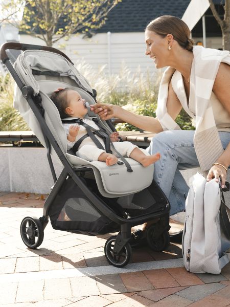 Коляска прогулочная UPPAbaby MINU V3 SAVANNAH - UPPAbaby