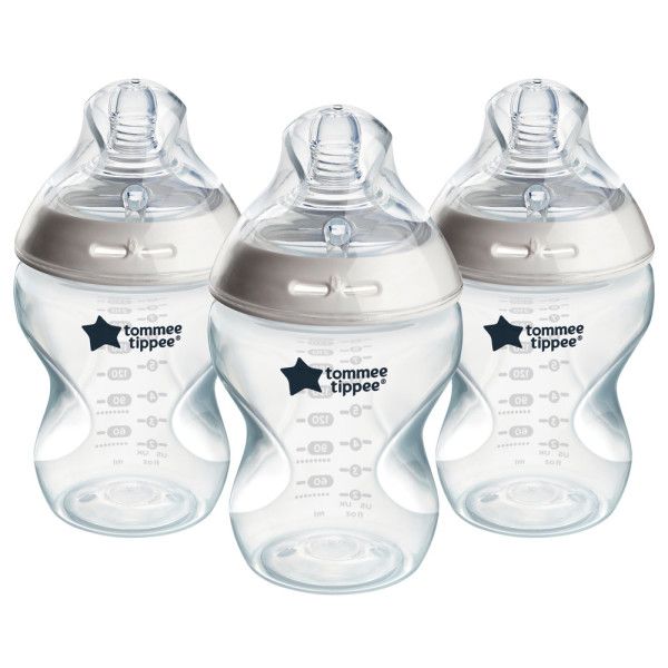 Tommee Tippee бутылочка для кормления Natural Start, 260 мл., 0+, 3 шт. - TOMMEE TIPPEE