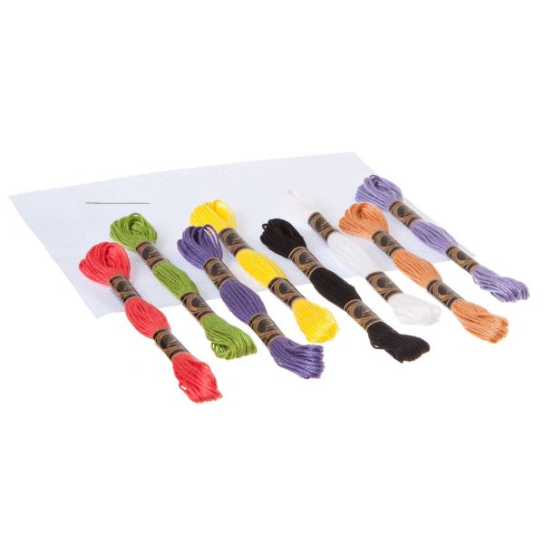 Набор для вышивки Bondibon "Жираф" на хлопковой канве - BONDIBON