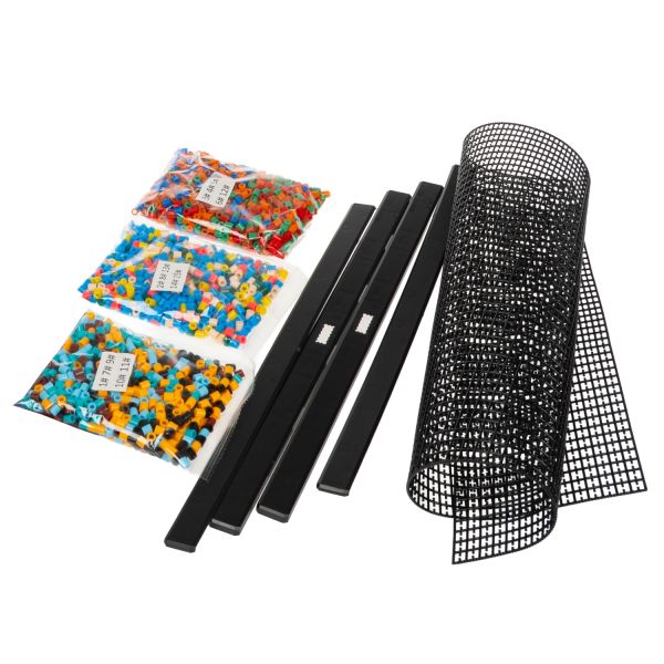 Набор для творчества ТУКАН картина-мозаика из бусин на гибком холсте Bondibon - BONDIBON