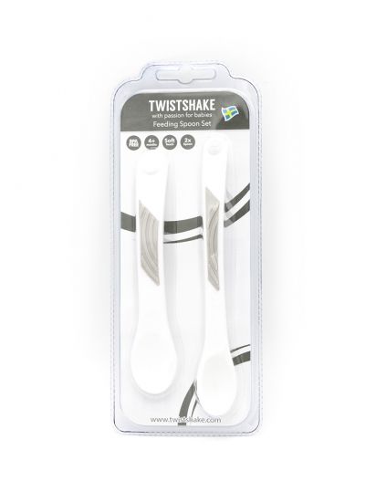 Ложки для кормления Twistshake (Feeding Spoon) в наборе из 2 шт - Twistshake