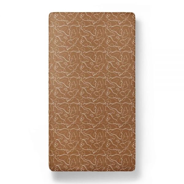 OLANT BABY пеленка на резинке 120х60 Summer sunsets - OLANT BABY