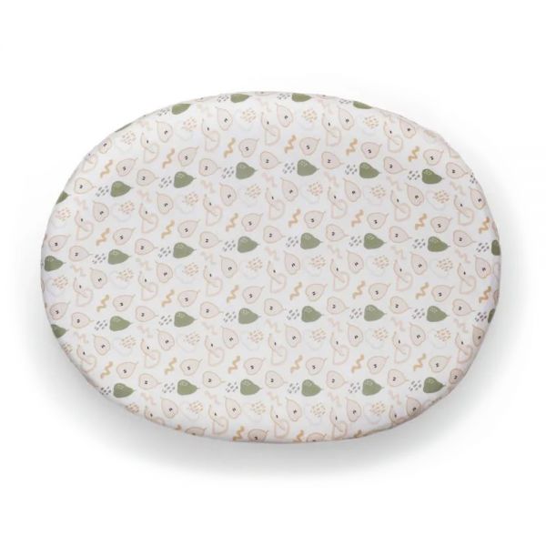 OLANT BABY пеленка на резинке Mini 76х58 см Pear with me - OLANT BABY