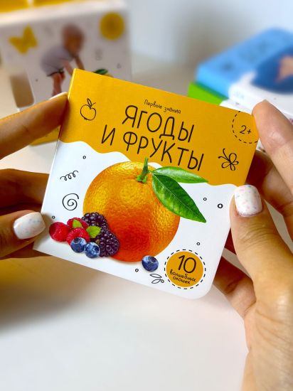 Книжки с окошками "Первые знания" Мои первые слова для малышей - Malamalama