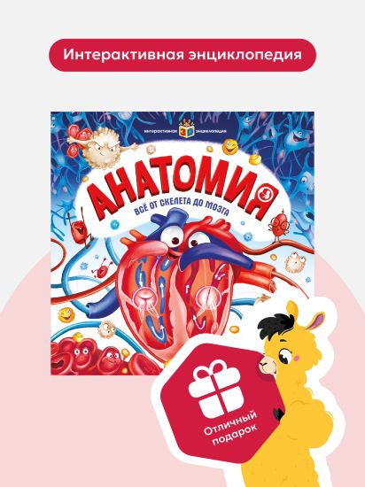 Интерактивная энциклопедия Анатомия. Книга для детей - Malamalama