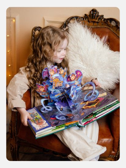 Сказка "Волшебник изумрудного города" - книга-панорама от Malamalama - Malamalama