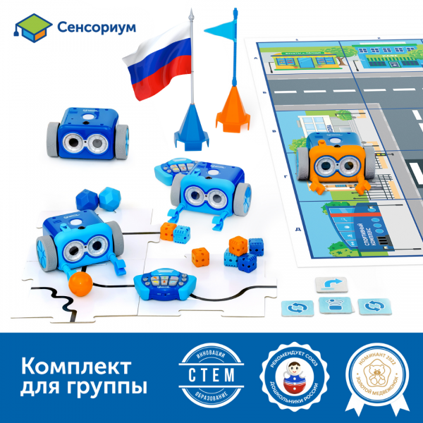 MS0037 Безэкранное программирование с Роботом Ботли (комплект для группы)