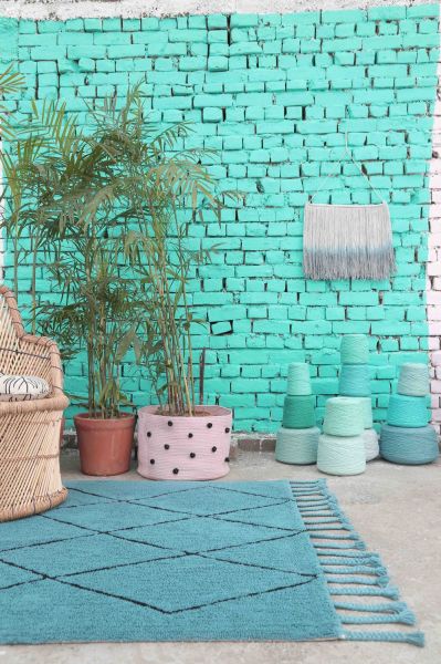 Ковер Bereber Берберский бирюзовый 140*200 - Lorena Canals