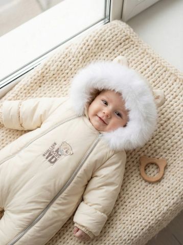 Комбинезон, Сахарный Крем арт. 267шм/2 - MaLeK BaBy