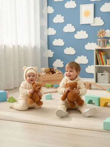 Комбинезон, Светло-бежевый,  арт. МВ02124 - Damodara