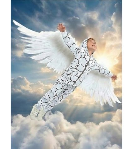 Штаны, Футер, Мишки на белом,  арт. 802Ф - Damodara