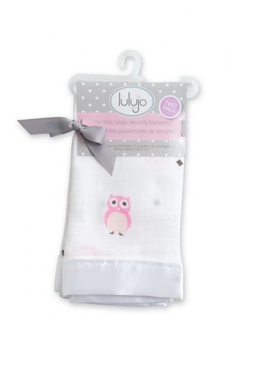Набор защитных покрывалец Сова в тебя влюблена. Розовый - Lulujo