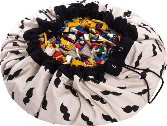 2 в 1: мешок для хранения игрушек и игровой коврик Play&Go Мистер Мусташ - Play&Go