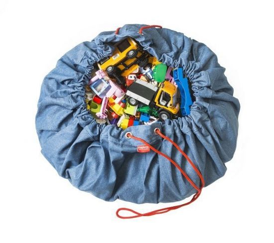 2 в 1: мешок для хранения игрушек и игровой коврик Play&Go Джинсы - Play&Go