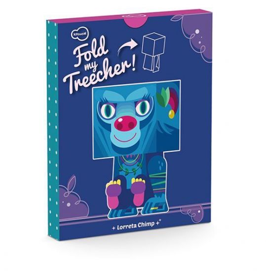 Модель из картона Krooom Шимпанзе Лоретта - Krooom