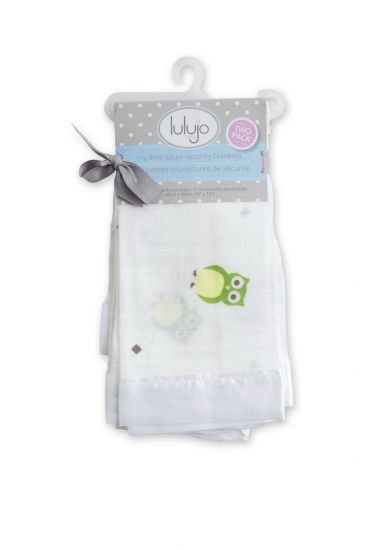 Набор защитных покрывалец Lulujo Сова в тебя влюблена. Зелёный - Lulujo