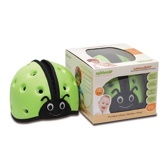 Мягкая шапка-шлем для защиты головы SafeheadBABY. Божья коровка - Safehead