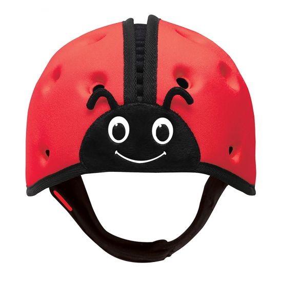 Мягкая шапка-шлем для защиты головы SafeheadBABY. Божья коровка - Safehead