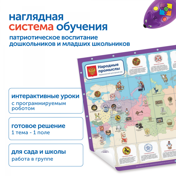 MS0093 Комплект для группы "Патриотическое воспитание. Национальный культурный код" (с РобоМышью)