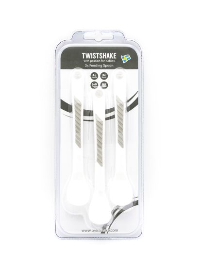 Ложки для кормления Twistshake (Feeding Spoon) в наборе из 3 шт - Twistshake