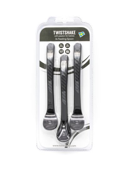 Ложки для кормления Twistshake (Feeding Spoon) в наборе из 3 шт - Twistshake