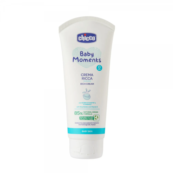 Chicco крем питательный 0+ 100 мл Baby Moments - Chicco