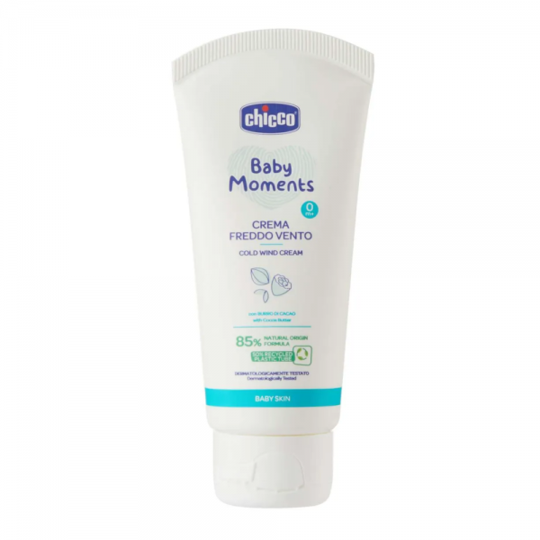 Chicco крем защитный 0+ при ветре и непогоде 50 мл Baby Moments - Chicco
