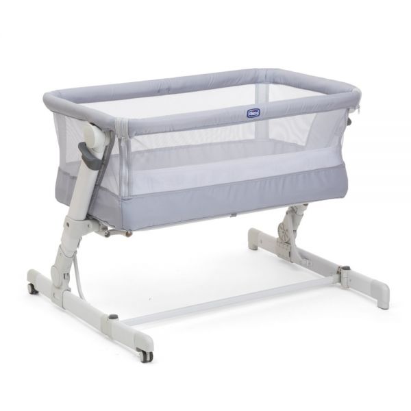 Chicco кровать приставная Next2me Pop-Up Grey Mist - Chicco