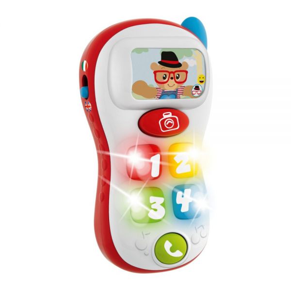 Chicco игрушка говорящий Телефон Selfie Phone рус/англ - Chicco