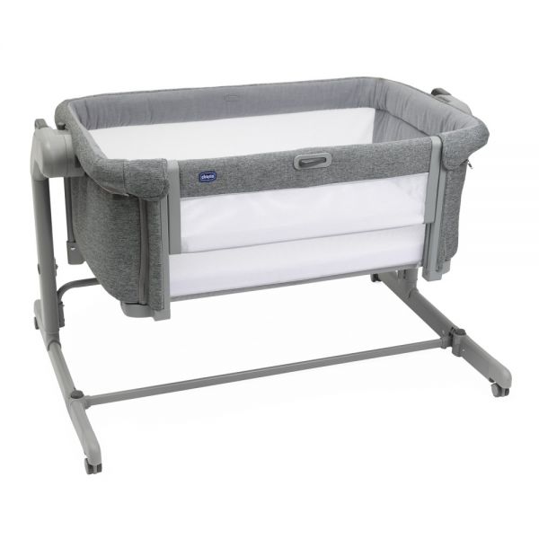 Chicco кроватка приставная Next2me Magic Evo Dark Grey - Chicco