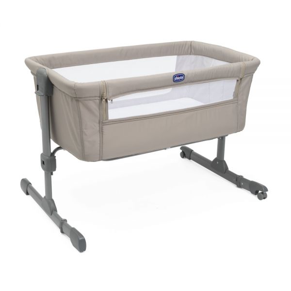 Chicco кровать приставная Next2Me Essential Dune Re Lux Beige - Chicco