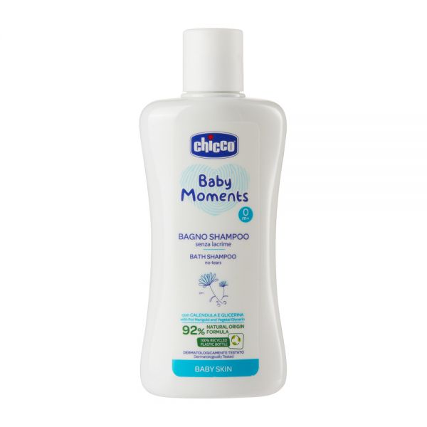 Chicco пена-шампунь 0+ без слез Baby Moments 200 мл - Chicco
