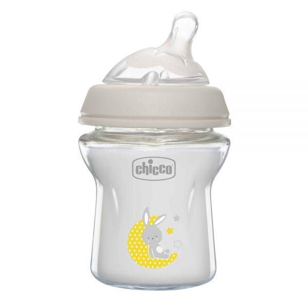 Chicco бутылочка стеклянная 150 мл Natural Feeling - Chicco