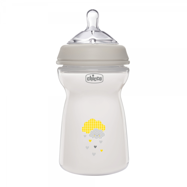 Chicco бутылочка пластиковая 330 мл Natural Feeling - Chicco