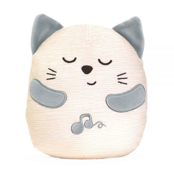 Chicco игрушка мягкая музыкальная Мурчащий котёнок First Dreams - Chicco