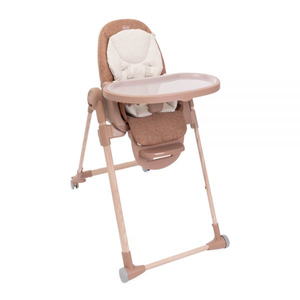 Chicco стульчик для кормления Polly Armonia Terracotta - Chicco