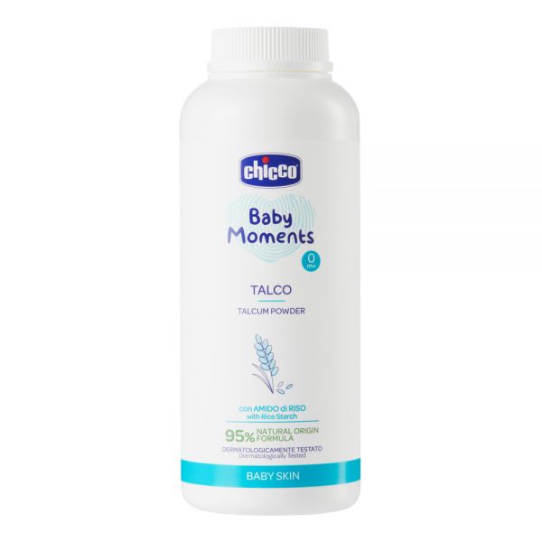 Chicco присыпка-тальк 0+ защитный 150 гр Baby moments - Chicco