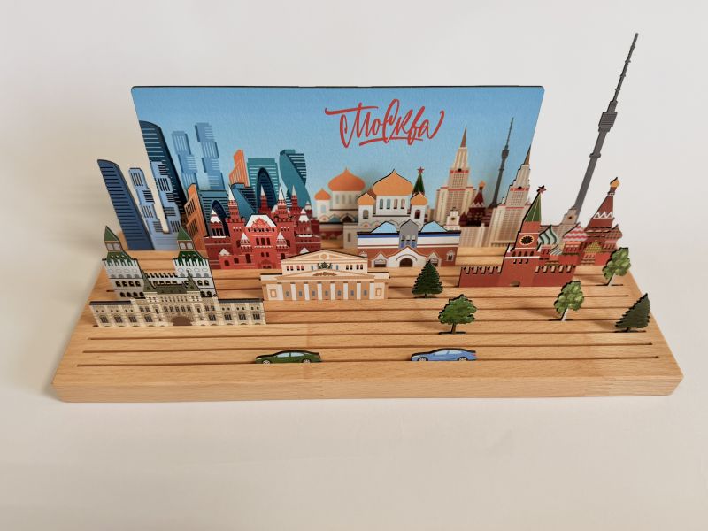 Сувенир панорамы Москвы